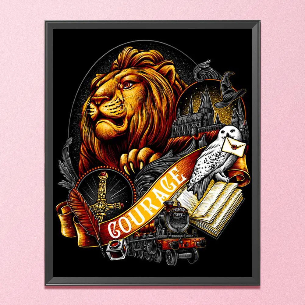 Full Printed Cross Stitch 11CT - Harry Potter(40*50cm)