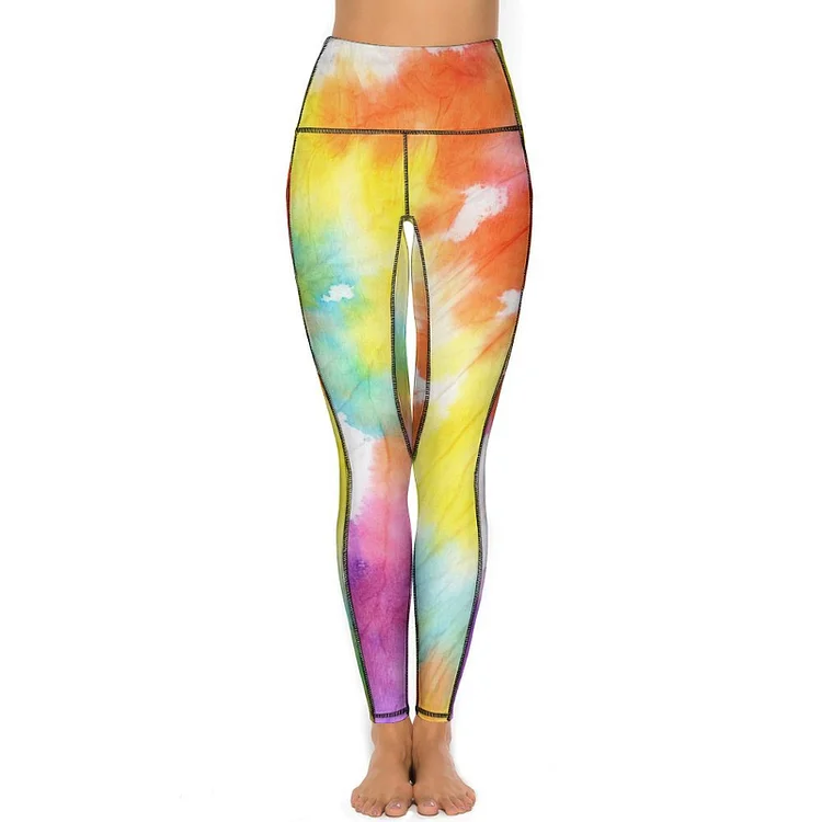 Yoga Pants Tie Dyed Pattern  customized, personalized, gift