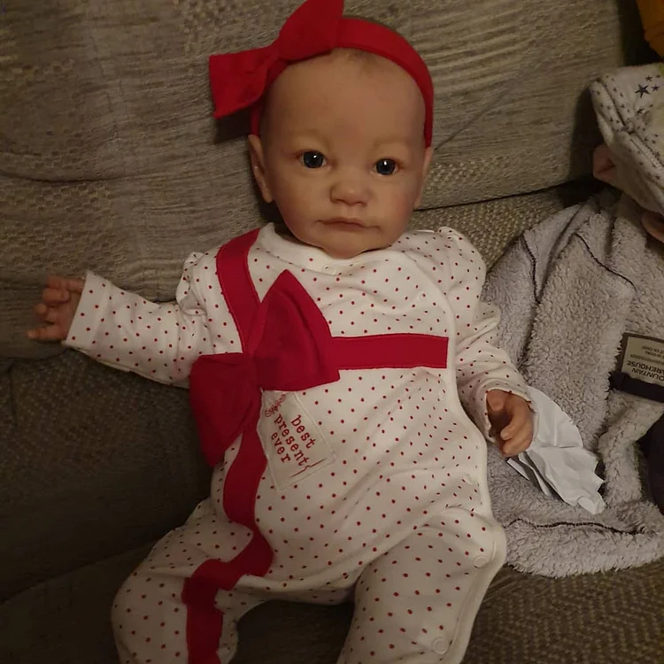  Reborn Baby Girl Shelby Touch Real Art Doll 22''+ Full Limbs - Reborndollsshop®-Reborndollsshop®