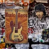 Music Bass - Vintage Metal Signs - 20*30cm/30*40cm - Music
