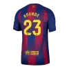 KOUNDE #23 Barcelona Home Authentic Soccer Jersey 2025/26