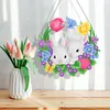 DIY Special Shaped Diamond Painting Easter Egg Bunny Festival Hanging With Lamp String Kit