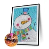 Snowman-Crystal Rhinestone Diamond Painting