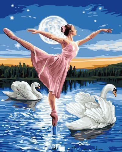 Portrait Dancer Paint By Numbers Kits UK For Adult GX1178
