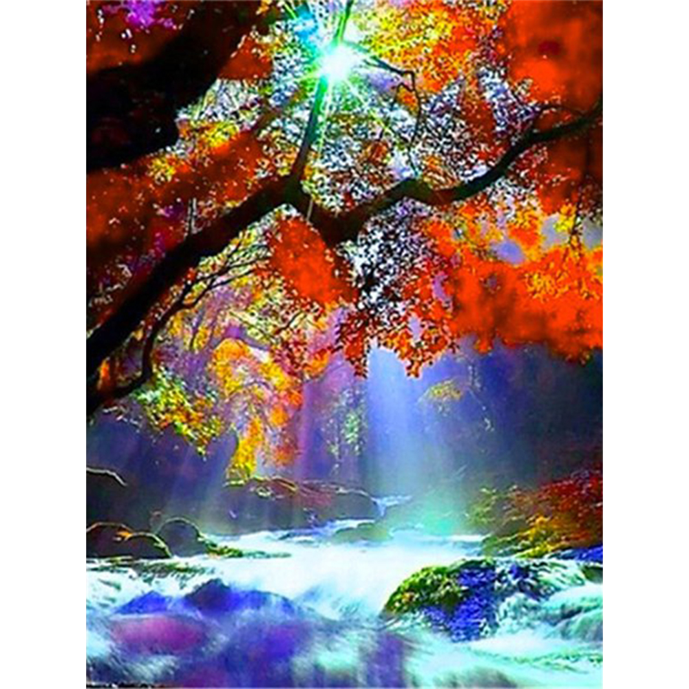 

Color Landscape - Square Drill Diamond Painting - 35*45CM, 501 Original