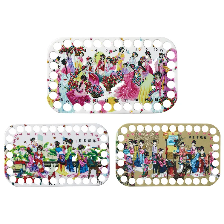 20Pcs Embroidery Floss Organizer, 20 Positions Plastic Sewing Thread Holder  Winding Plate Card with Number Sign for Cross Stitch Embroidery Thread