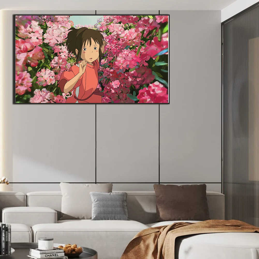 Diamond Painting - Full Round Drill - Spirited Away(Canvas|70*40cm)