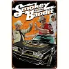 Smokey et le bandit - Panneaux en &eacute;tain m&eacute;tallique(20*30cm/30*40cm) - Garage