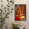 (40*60cm)Christmas Tree Cardinals - Full Round Drill Diamond Painting