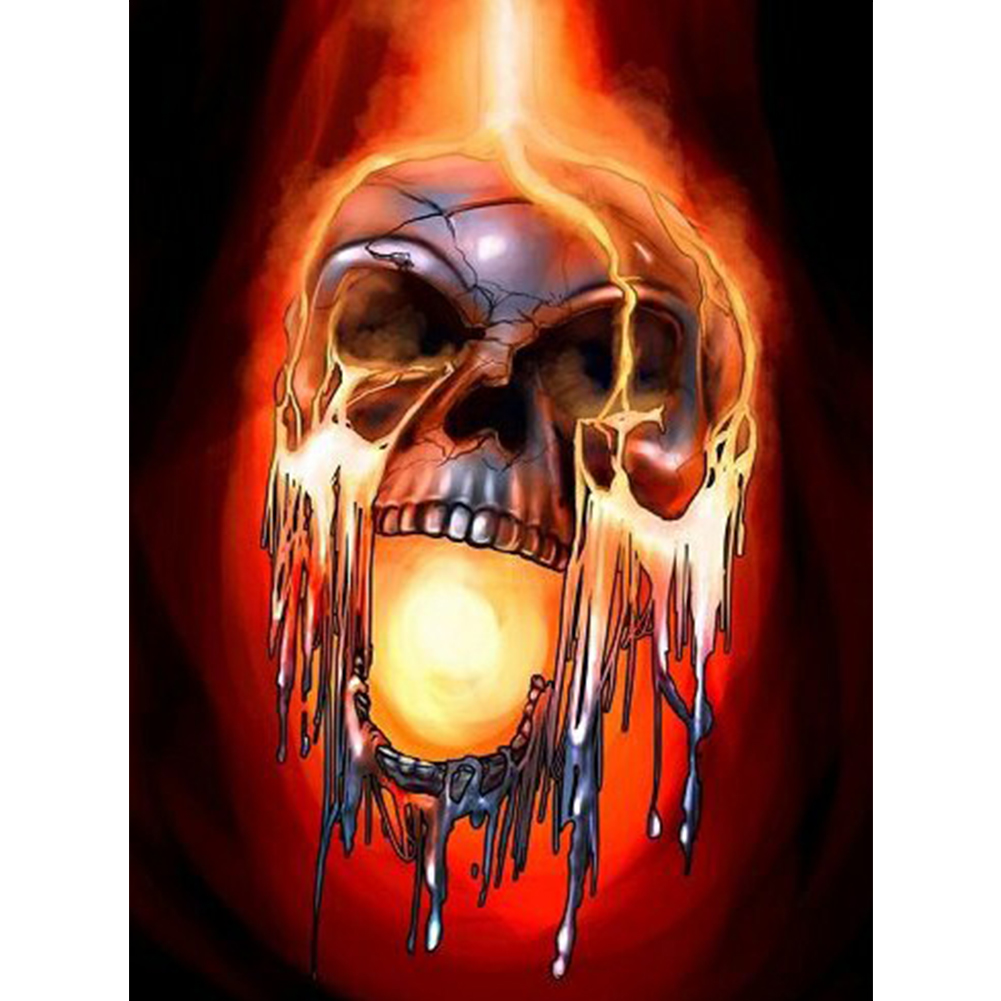 

Skull - Round Drill Diamond Painting - 30*40CM, 501 Original