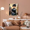 Diamond Painting -DIY Round Drill Girl