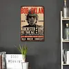 Bob Dylan - Panneaux en &eacute;tain m&eacute;tallique(20*30cm/30*40cm) - Musique