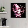 >SALE<5D DIY Full Round Drill Diamond Painting Cupid Gnomes Home Decor Kit 30x30cm