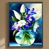 Diamond Painting -DIY Round Drill Lily
