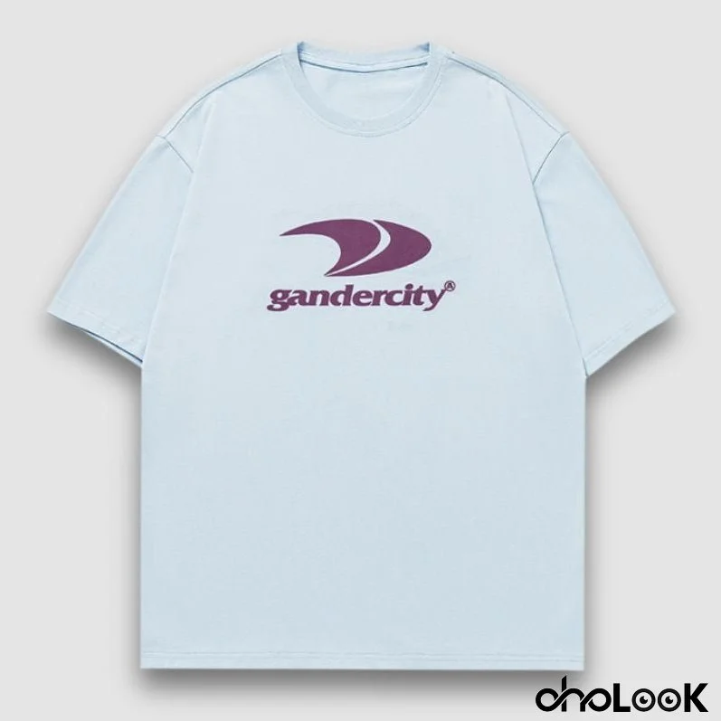 Vintage Contrast Print Tee