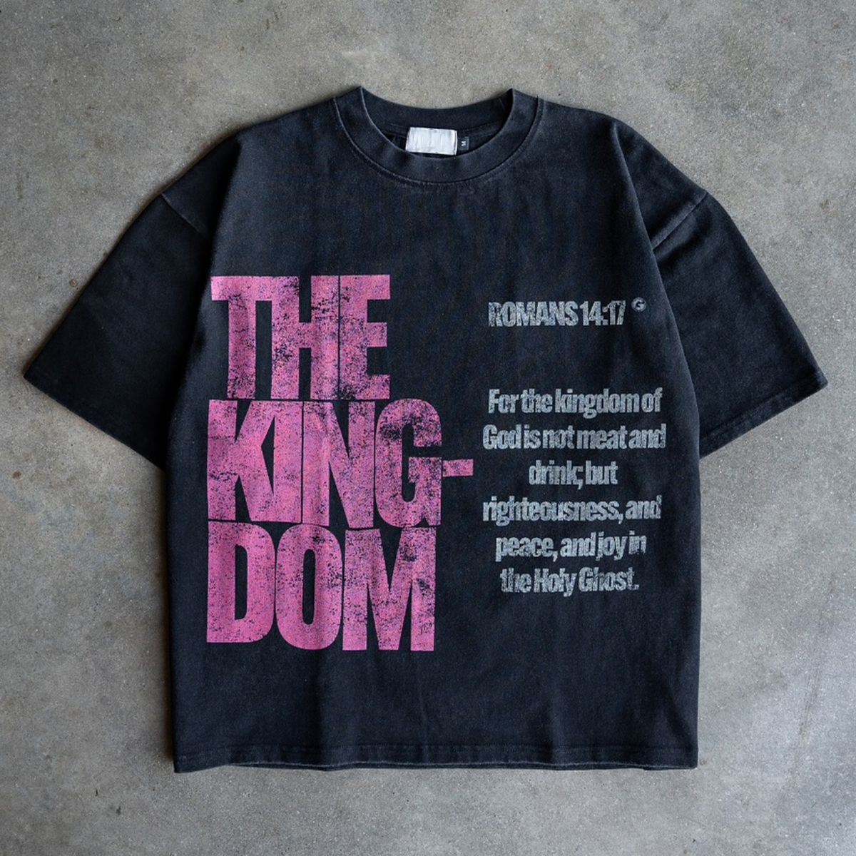 Sopula The Kingdom Graphic Acid Wash T-Shirt - SOPULA