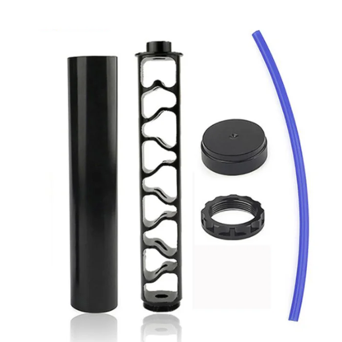 New 10 inch Extension Spiral 1/2-28 5/8-24 Single Core Car Alloy Fuel Filter Solvent Trap for NaPa 4003 WIX 24003
