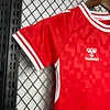 2024-2025 Denmark National Team Home Football Shirt 1:1 Thai Quality Kids Size
