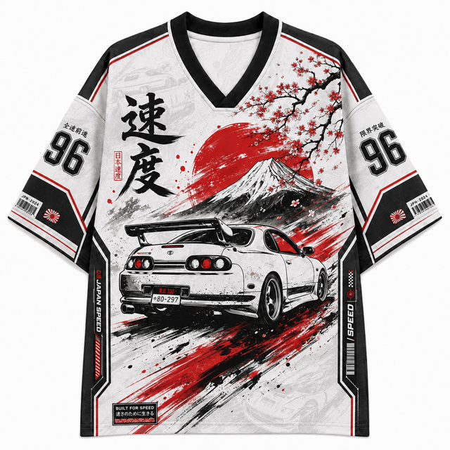 Techwear JDM Moto 12 Short Sleeve Jersey