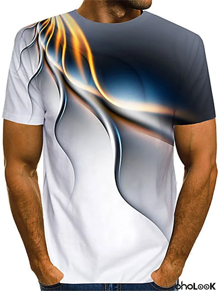 Men's Short Sleeves Cotton T-Shirt