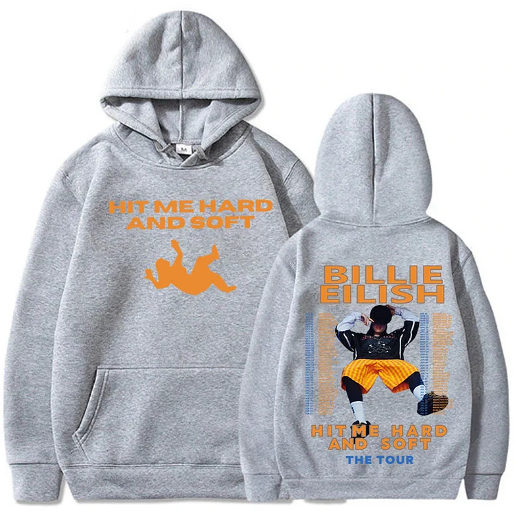 Hit Me Hard and Soft The World Tour Hoodie Hip Hop Pullover Tops Sweatshirt at Hiphopee