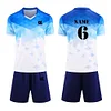 in Stock High Quality Men's Soccer Jersey Custom Sportswear for Adults Best Training Uniform with OEM Service