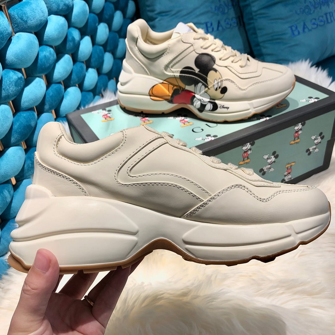 women's disney x gucci rhyton sneaker
