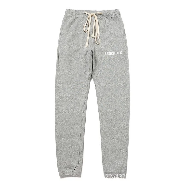 Fog Essentials Pants Spring and Autumn Double Line Limited High Street Men's and Women's Same Pants