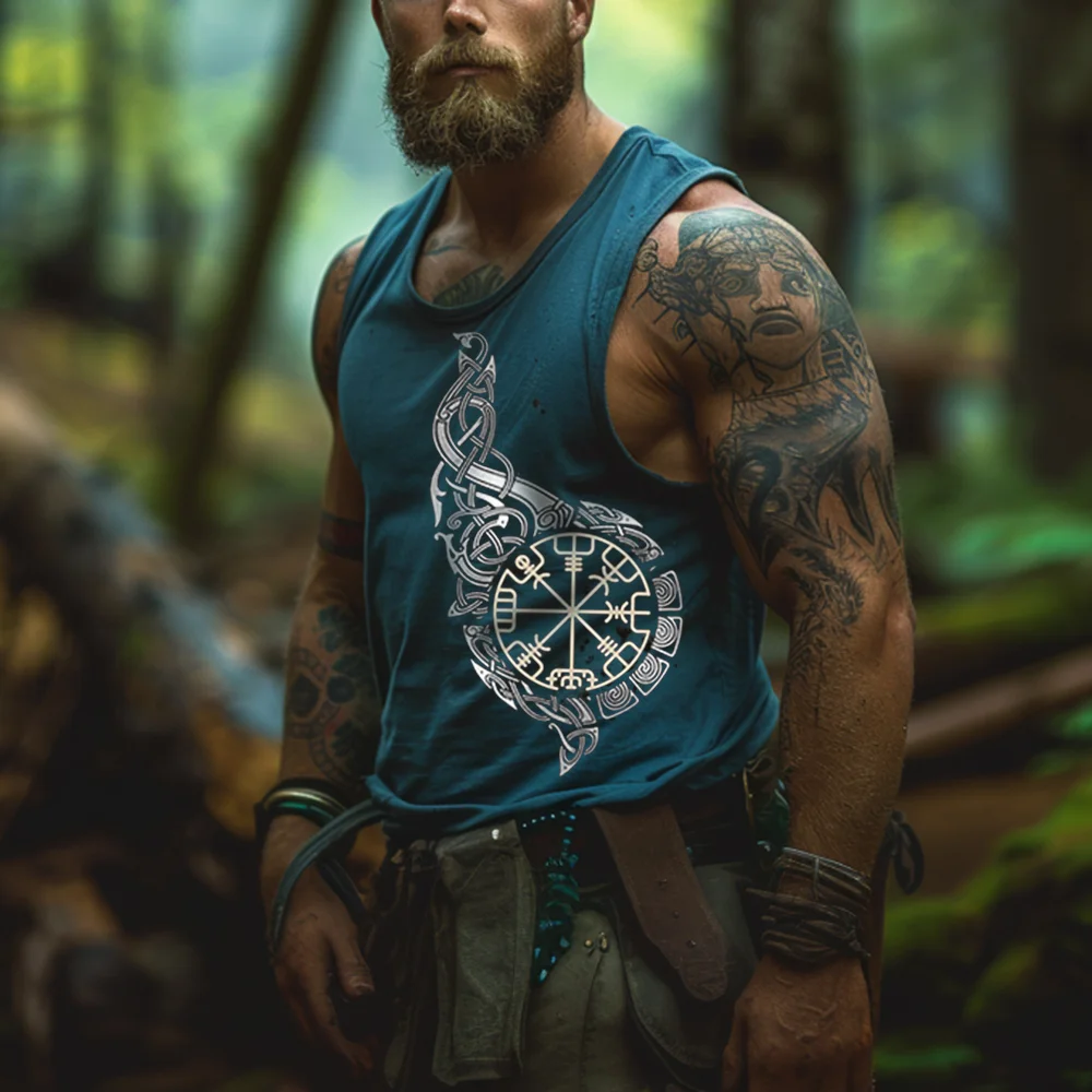 Viking Sleeveless T-Shirt-inspireuse
