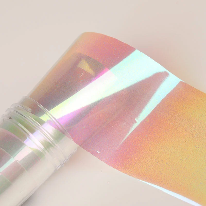 1 Roll  Rose Gold Nail Foils Sticker sparkly Sky Glitter Nail Art Transfer Stickers Paper DIY Tips Decoration-Nail Inspo