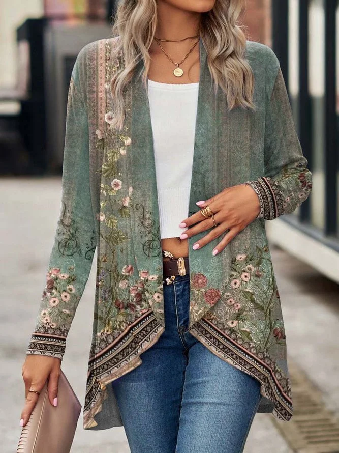 Shawl Suit Cardigan Outer Wear VangoghDress