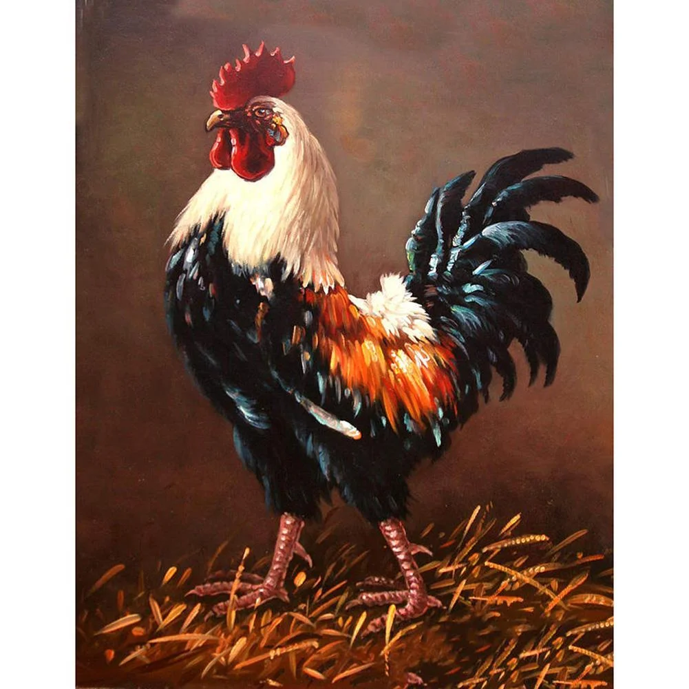 Diamond Painting - Full Round Drill - Rooster(30*40cm)