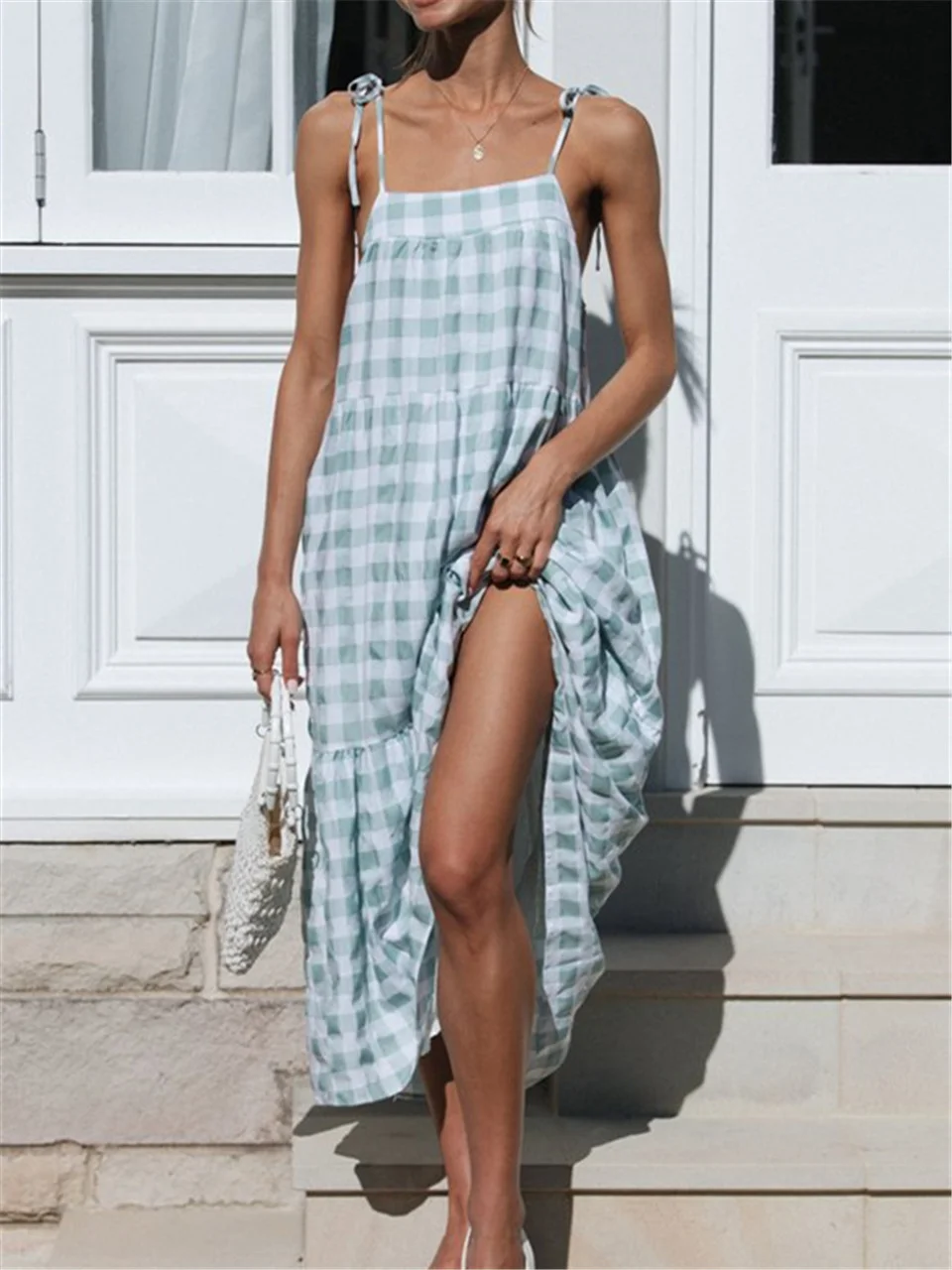 New Women's Print Loose Large Size Casual Dresses
