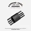 Camping Foldable Metal Stand Aluminum Alloy Box Stand for Outdoor Picnic Fishing