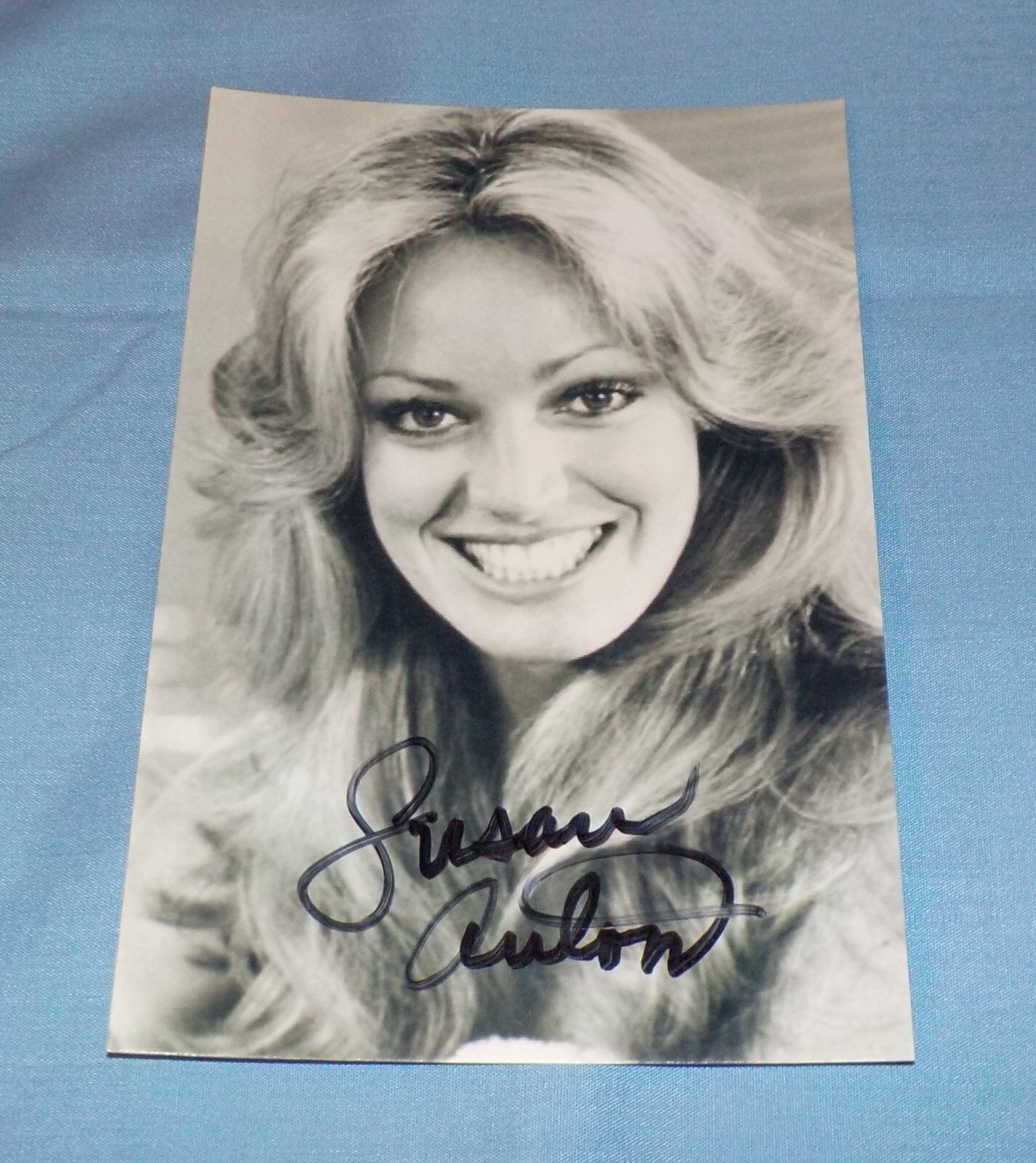 Susan Anton Signed Autographed 4 x 6 Photo Poster painting Actress Singer Sexy A