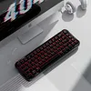 MOFII Pearl Series Tri-Mode RGB Backlit Mechanical Keyboard,68 Key