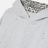 Northvine&reg; Grey Leopard Hoodie