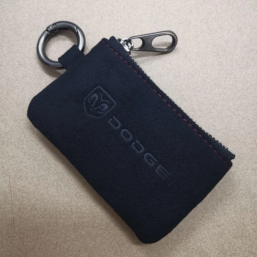 Car key high-end suede key bag