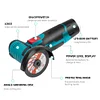 12V 3 Inch Brush Mini Angle Grinder Rechargeable Cutting Polishing Machine