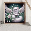 Cat Angel Wings-Special Shaped Diamond Painting