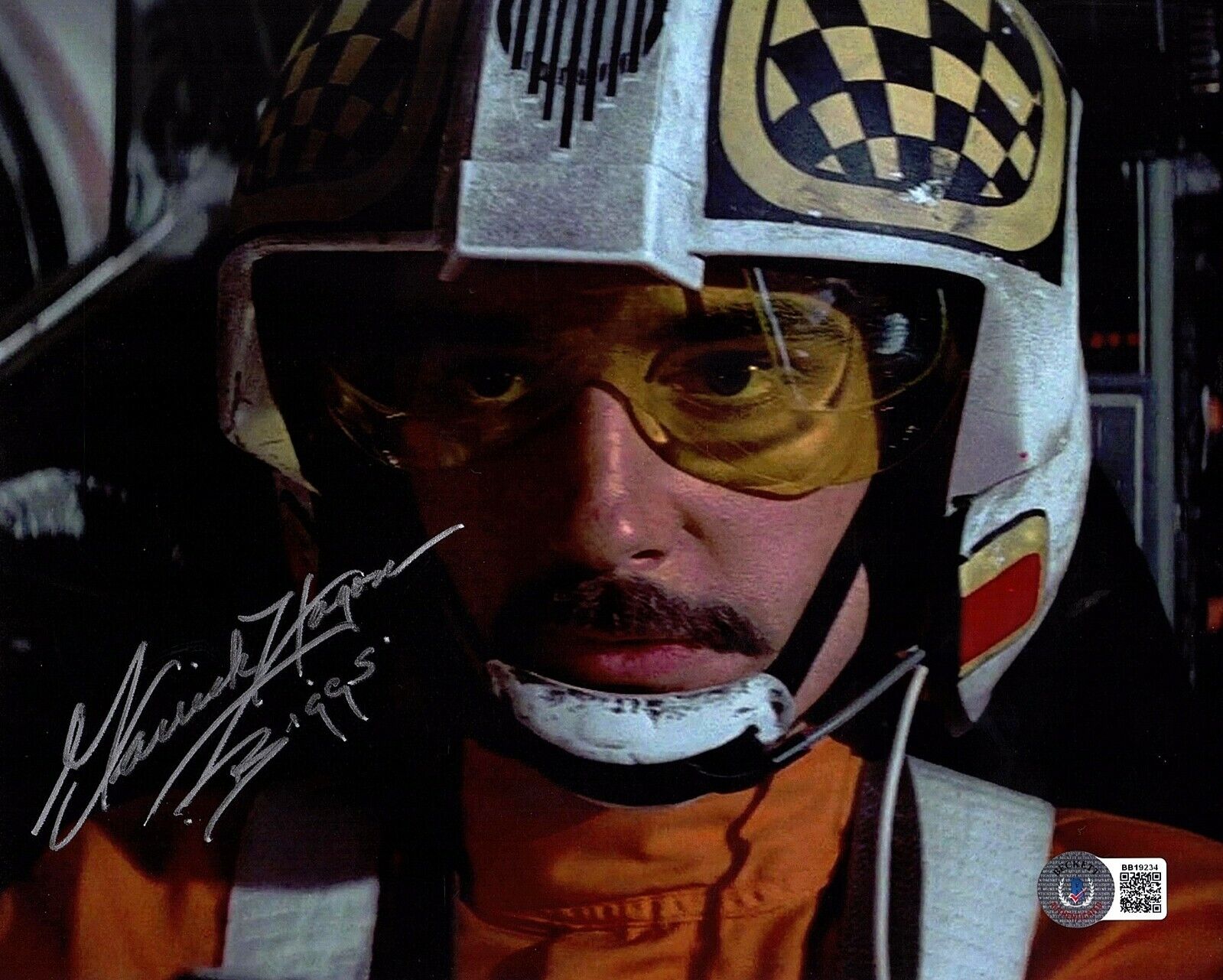 GARRICK HAGON Signed Autographed Star Wars BIGGS