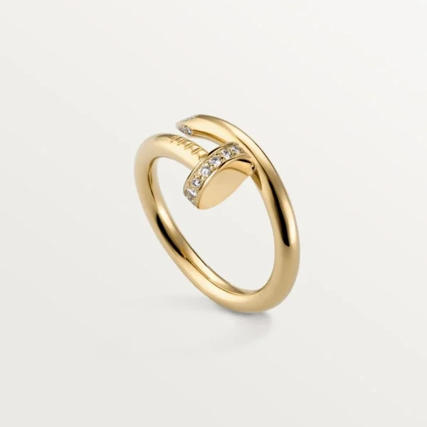 Just a Clou ring Yellow gold, diamonds