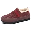 Women's Cotton Widen Versatile Fleece-Lined Thickened Anti-Slip Snow Boots 