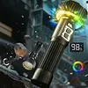 1450LM Ultra Bright Flashlight Waterproof Emergency Torch Dimmable Tent Lamp