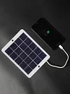 3W 5V Camera Micro USB Solar Panel Outdoor Surveillance Phone Fan Charger
