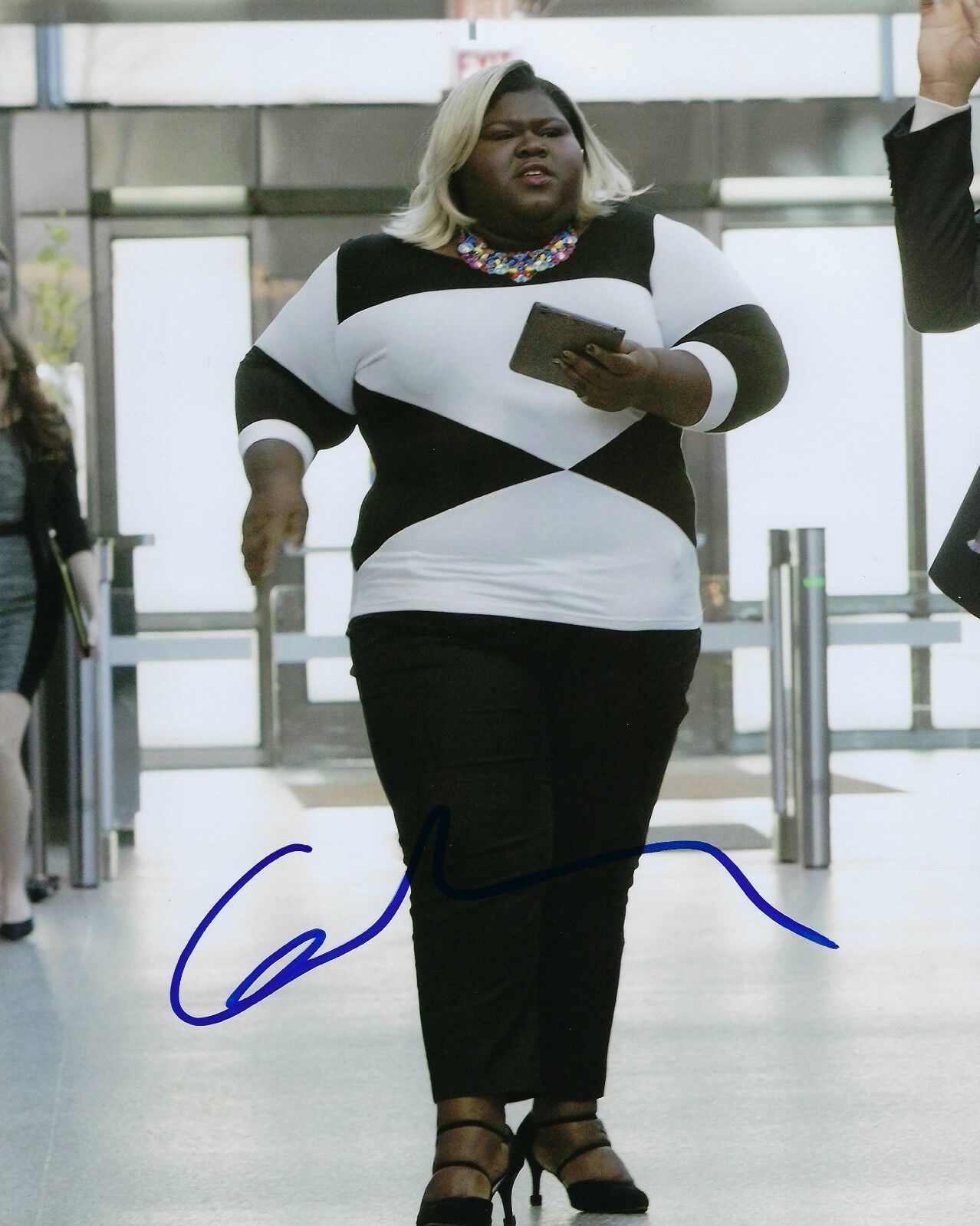 GFA Empire Becky * GABOUREY SIDIBE * Signed Autograph 8x10 Photo Poster painting COA