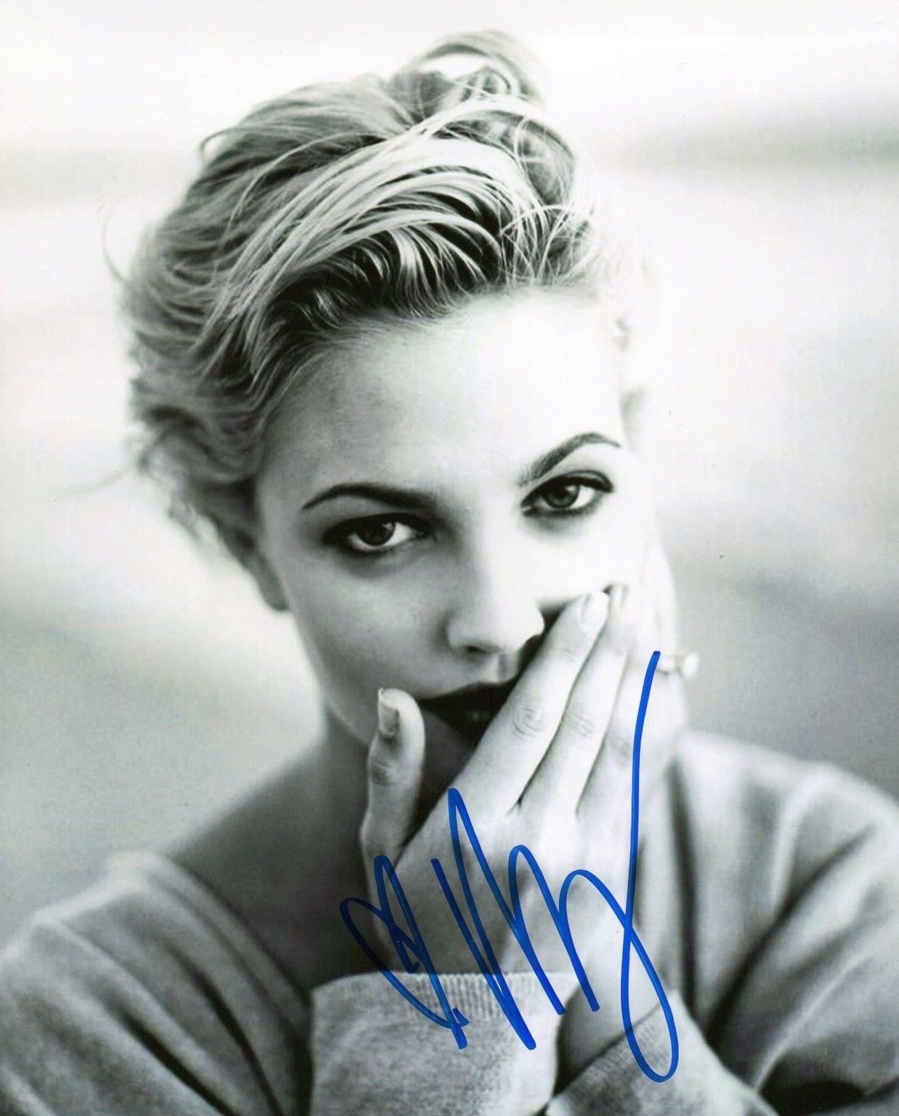 DREW BARRYMORE AUTOGRAPHED SIGNED A4 PP POSTER Photo Poster painting PRINT 16