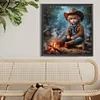 5D DIY Full Round Drill Diamond Painting  Kit Home Decor Art Craft 40x40cm (A)