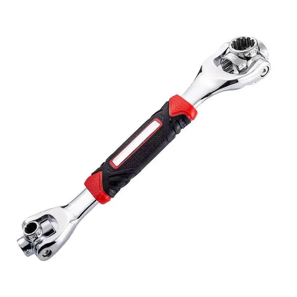 New Universal Wrench 48 In 1 Tools Socket Work with Spline Bolts Torx 6-12-Point 360 Degree Spanner Tool for Home Car