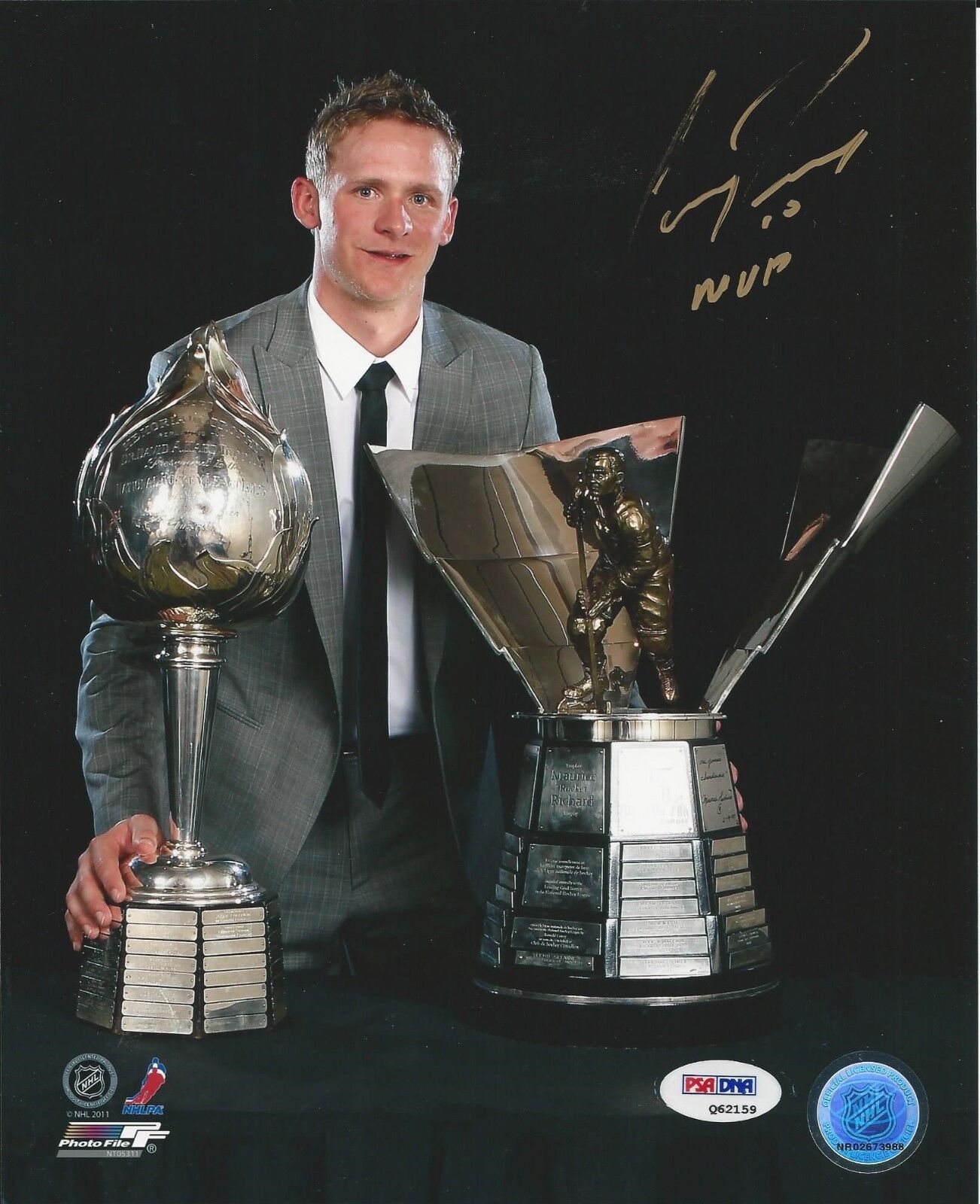 Corey Perry Signed Anaheim Ducks 8x10 Photo Poster painting MVP